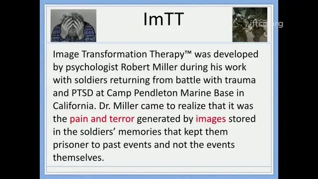 Image Transformation Therapy - Theory and Practice, Part 1: Robert Vazzo