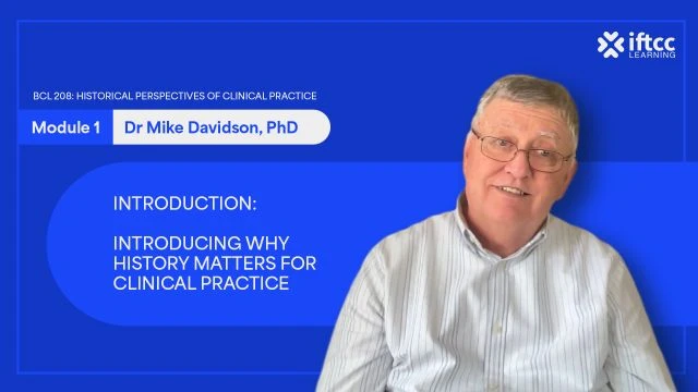 BCL 208 Lecture 1 - Introduction Why History Matters for Clinical Practice
